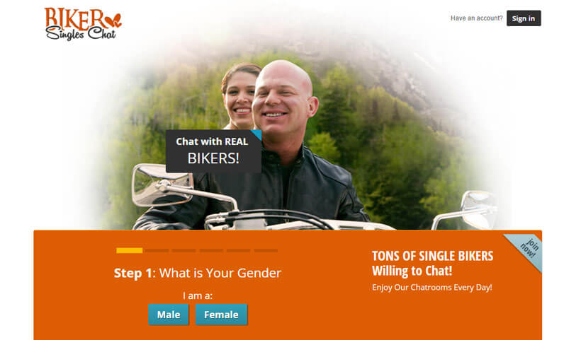 bikers singles chat homepage